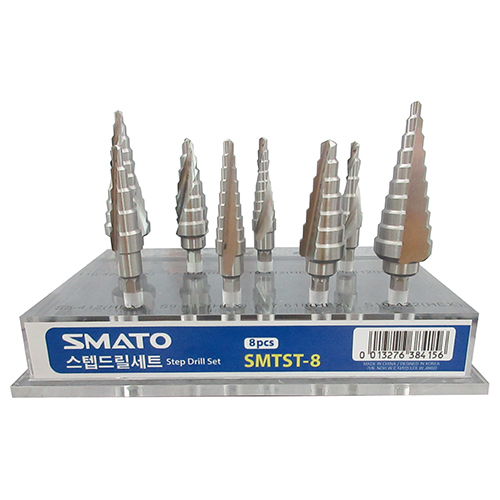 [스마토] 스텝드릴세트-6각생크 SMTST-8 